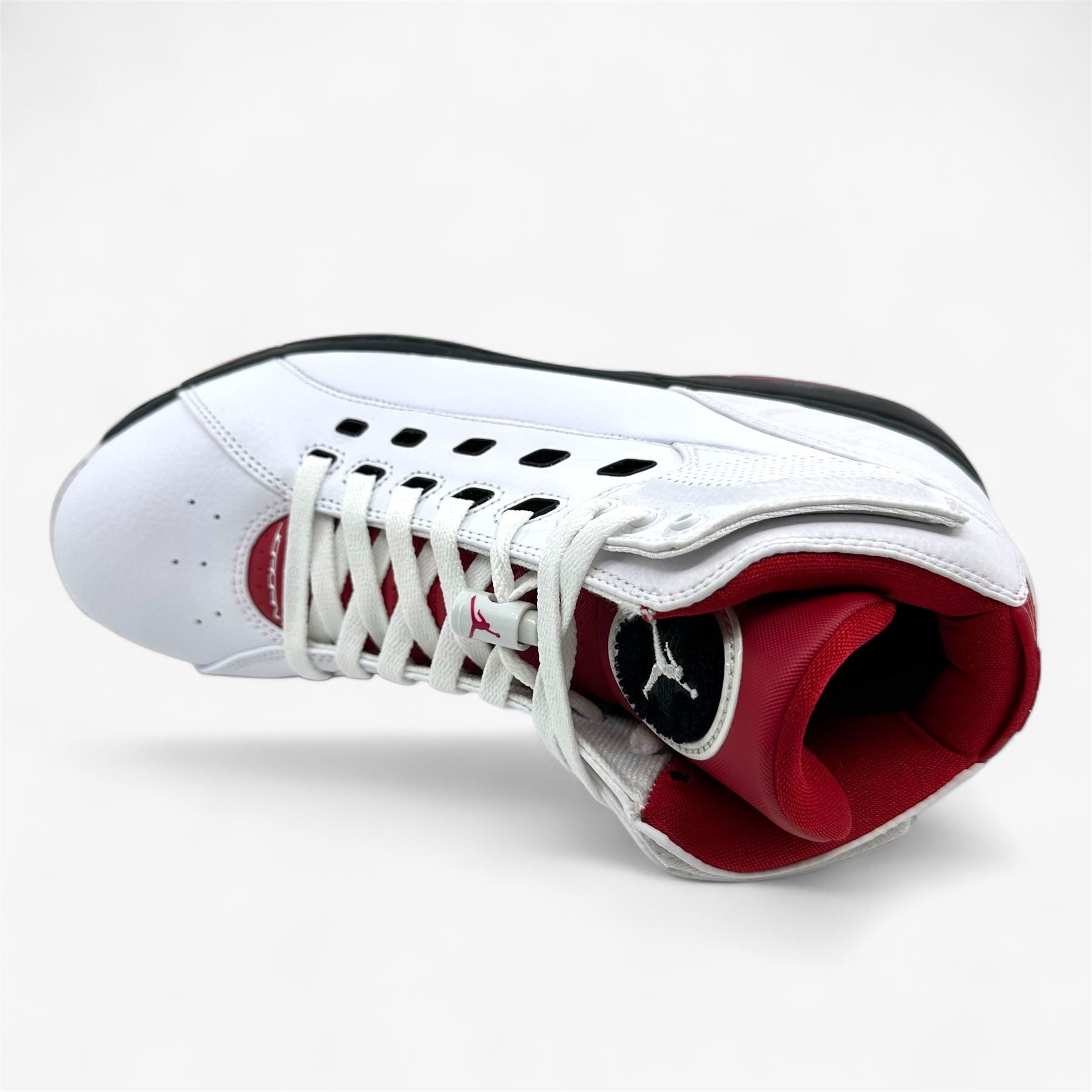 Jordan Ol' School White Gym Red Black Mens Athletic Sneaker