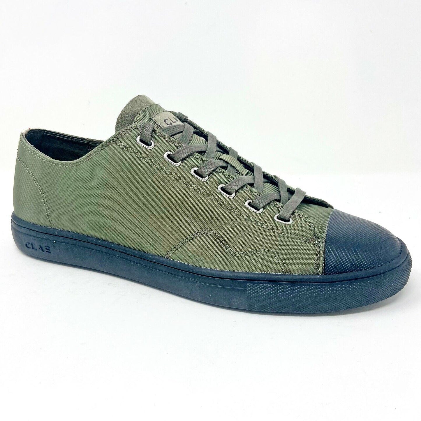 Clae Herbie Textile Hiking Green Ballistic Nylon Mens Premium Casual Sneakers