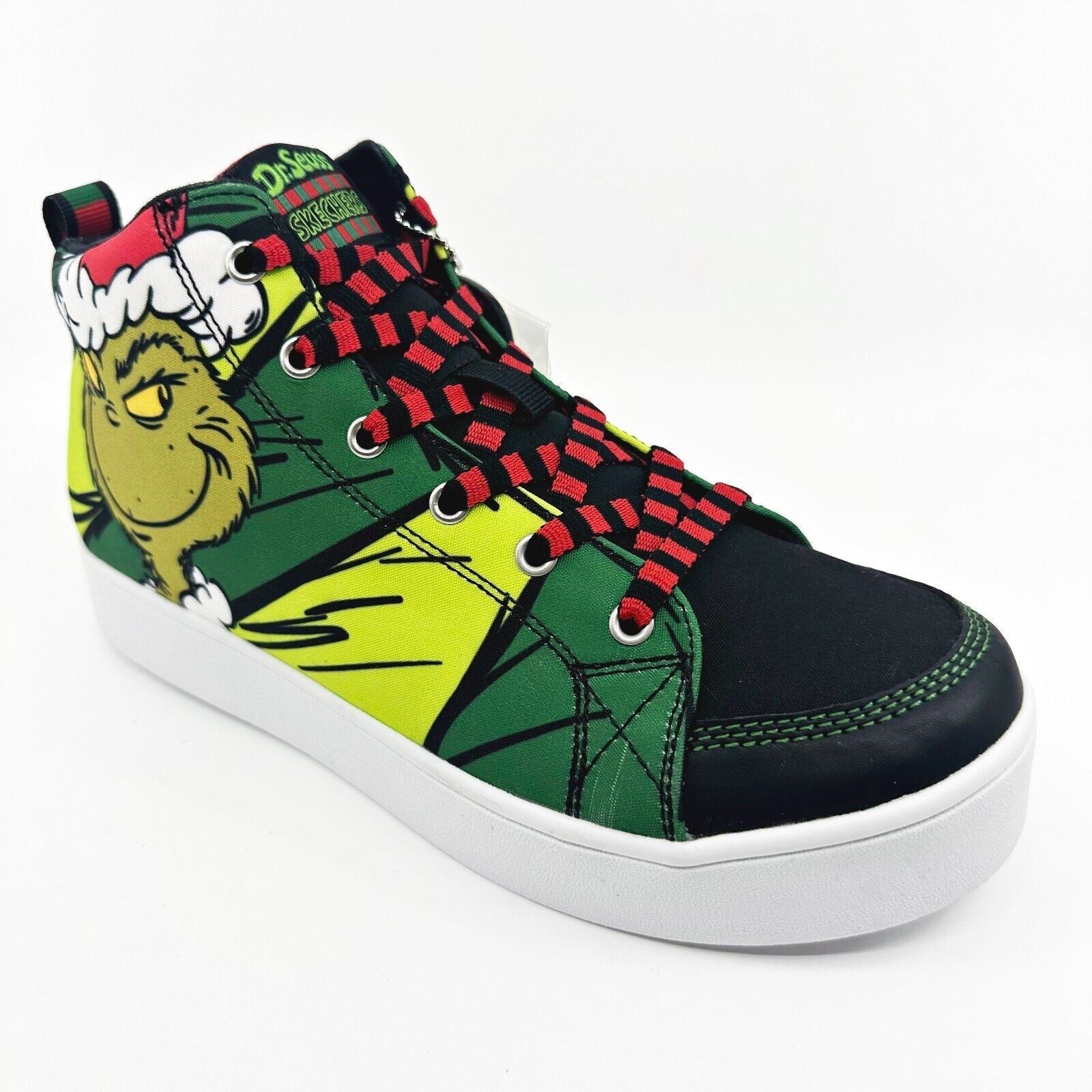 Skechers Duratronz Dr Seuss World Green Kids Size 6 Sneakers