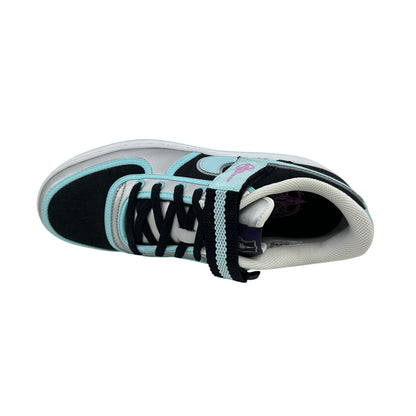 Nike Vandal Low Black Glacier Blue Silver Mens Athletic Sneaker