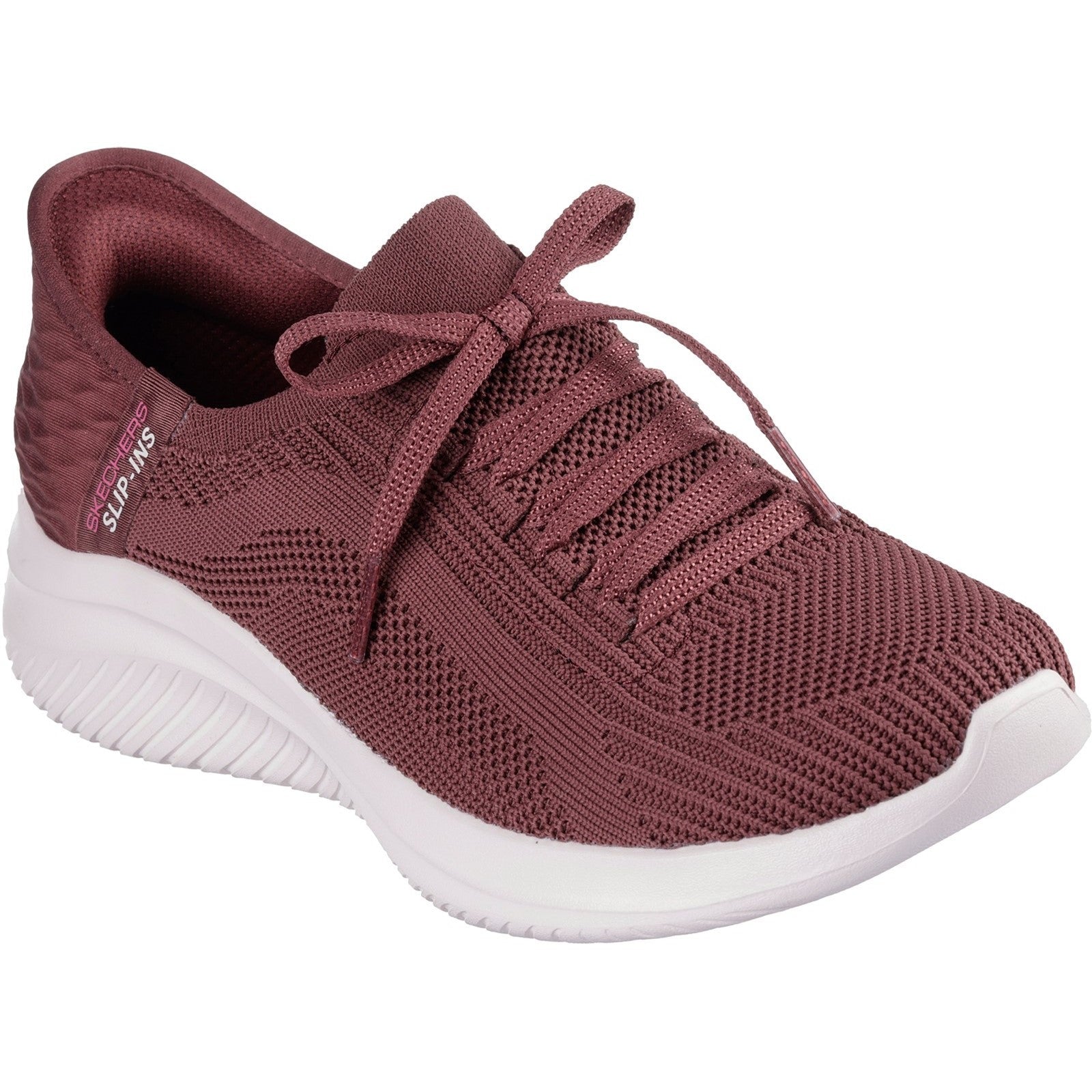 Women's Wide Fit Skechers Slip-ins 149710 Ultra Flex Brilliant Path Trainers
