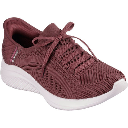 Women's Wide Fit Skechers Slip-ins 149710 Ultra Flex Brilliant Path Trainers