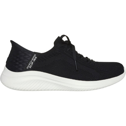 Women's Wide Fit Skechers Slip-ins 149710 Ultra Flex Brilliant Path Trainers