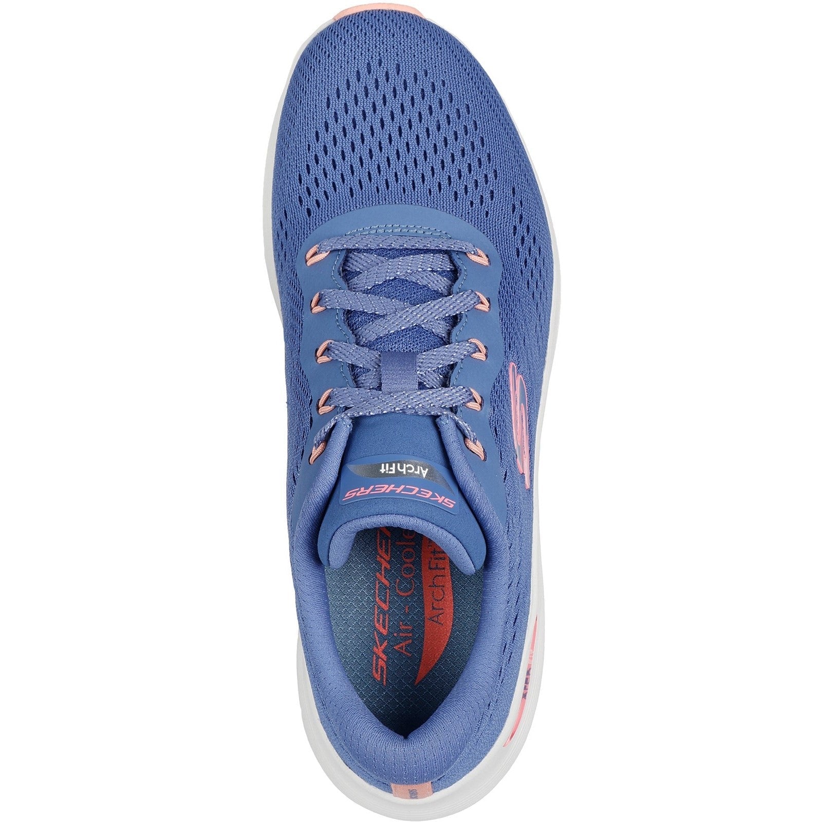 Womens Wide Fit Skechers 150051 2.0 Arch Fit Big League Trainers