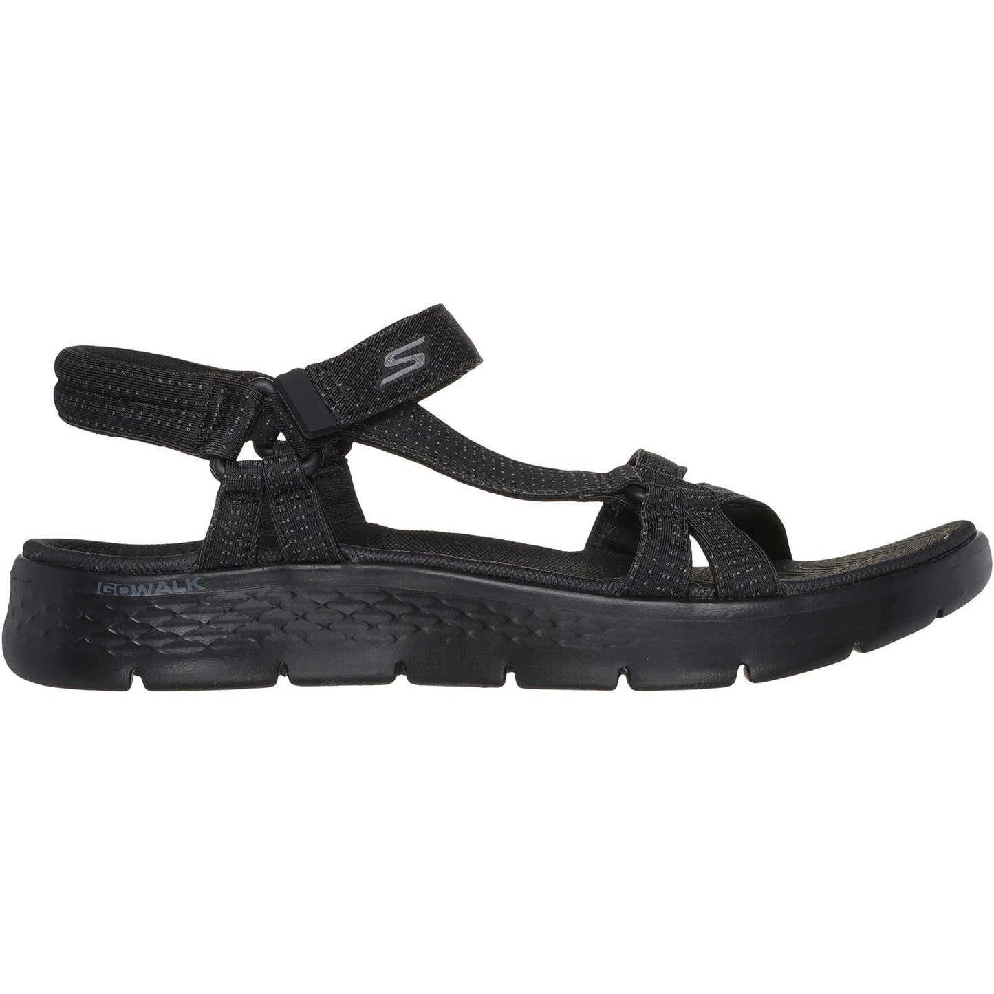 Women's Wide Fit Skechers 141451 Go Walk Flex Sublime Sandals