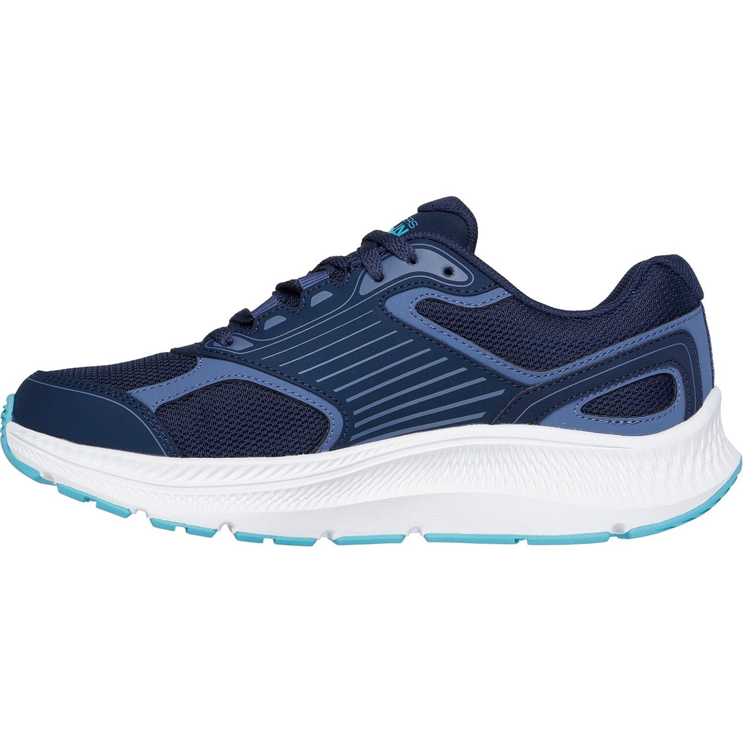 Women's Wide Fit Skechers 128606 Go Run Consistent 2.0 Advantage Trainers
