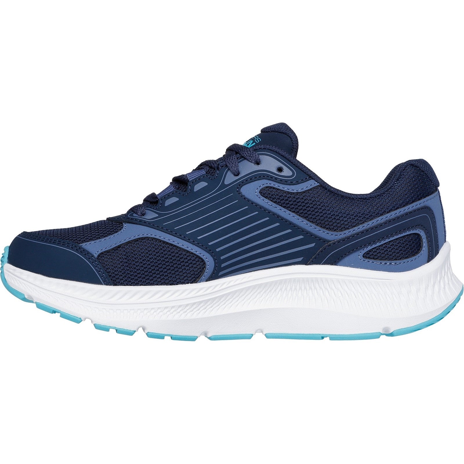 Women's Wide Fit Skechers 128606 Go Run Consistent 2.0 Advantage Trainers
